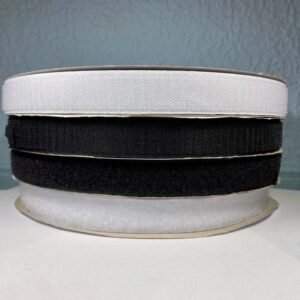 Velcro-Adhesivo-para-Ropa Velcro Ancho 2.5cm por Rollo de 25m