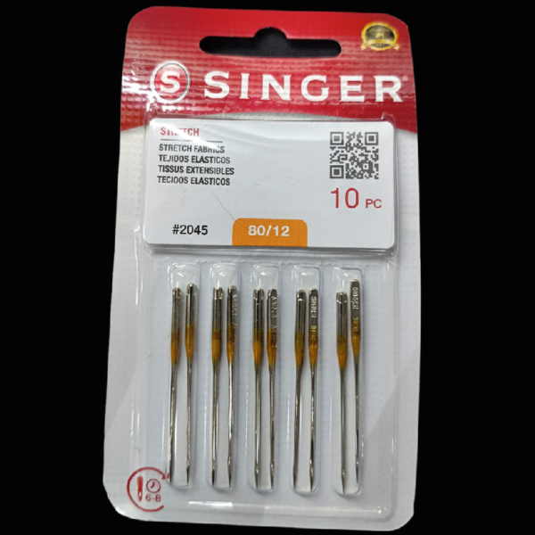 Agujas Máquina Singer - Paño x 10 unidades